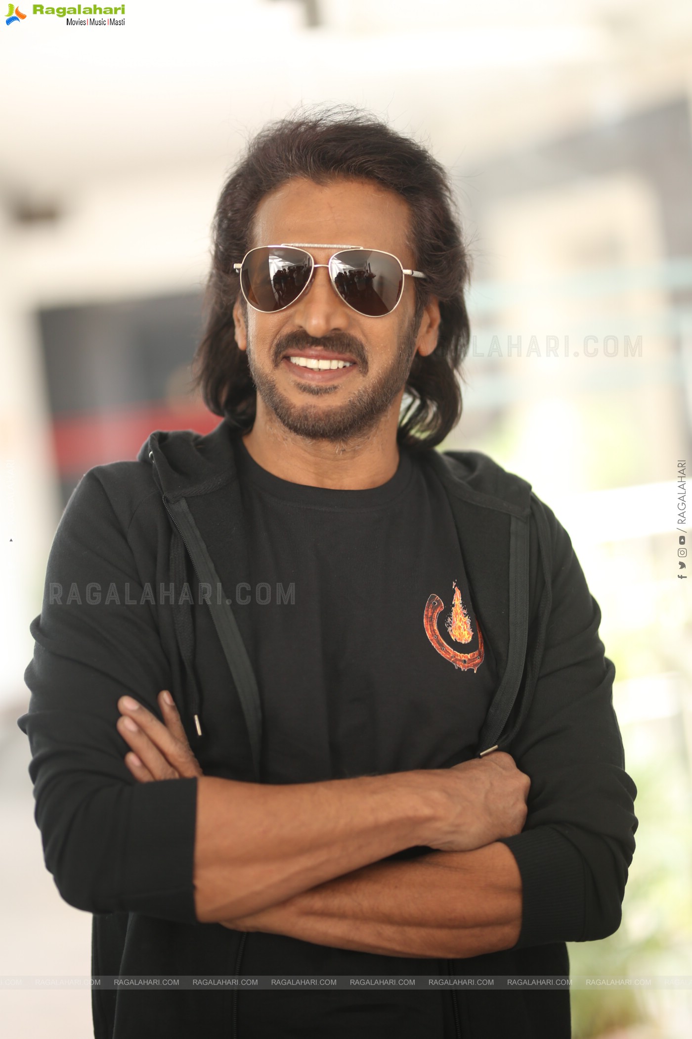 Hero Upendra at UI Movie Interview, HD Gallery