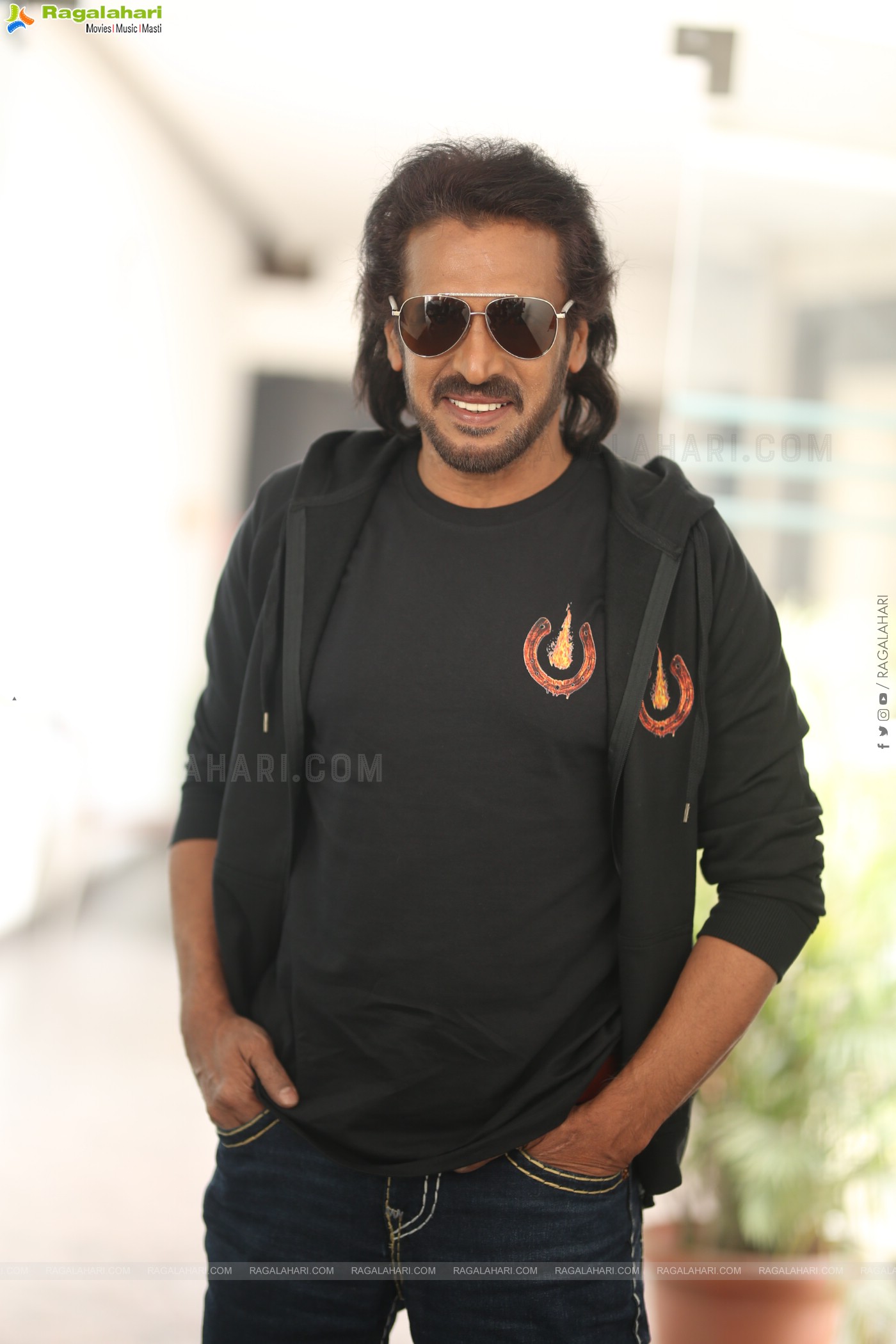 Hero Upendra at UI Movie Interview, HD Gallery