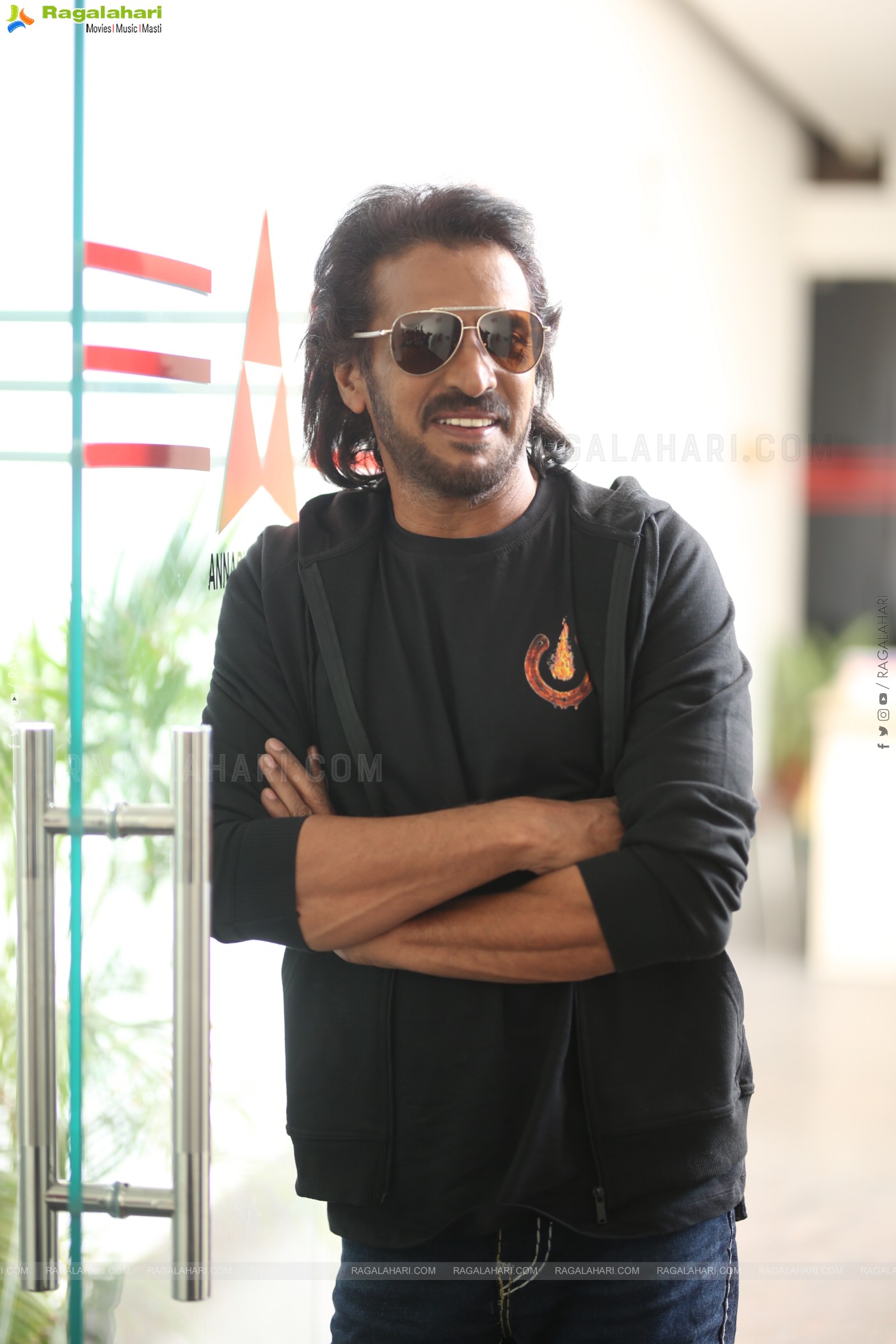 Hero Upendra at UI Movie Interview, HD Gallery