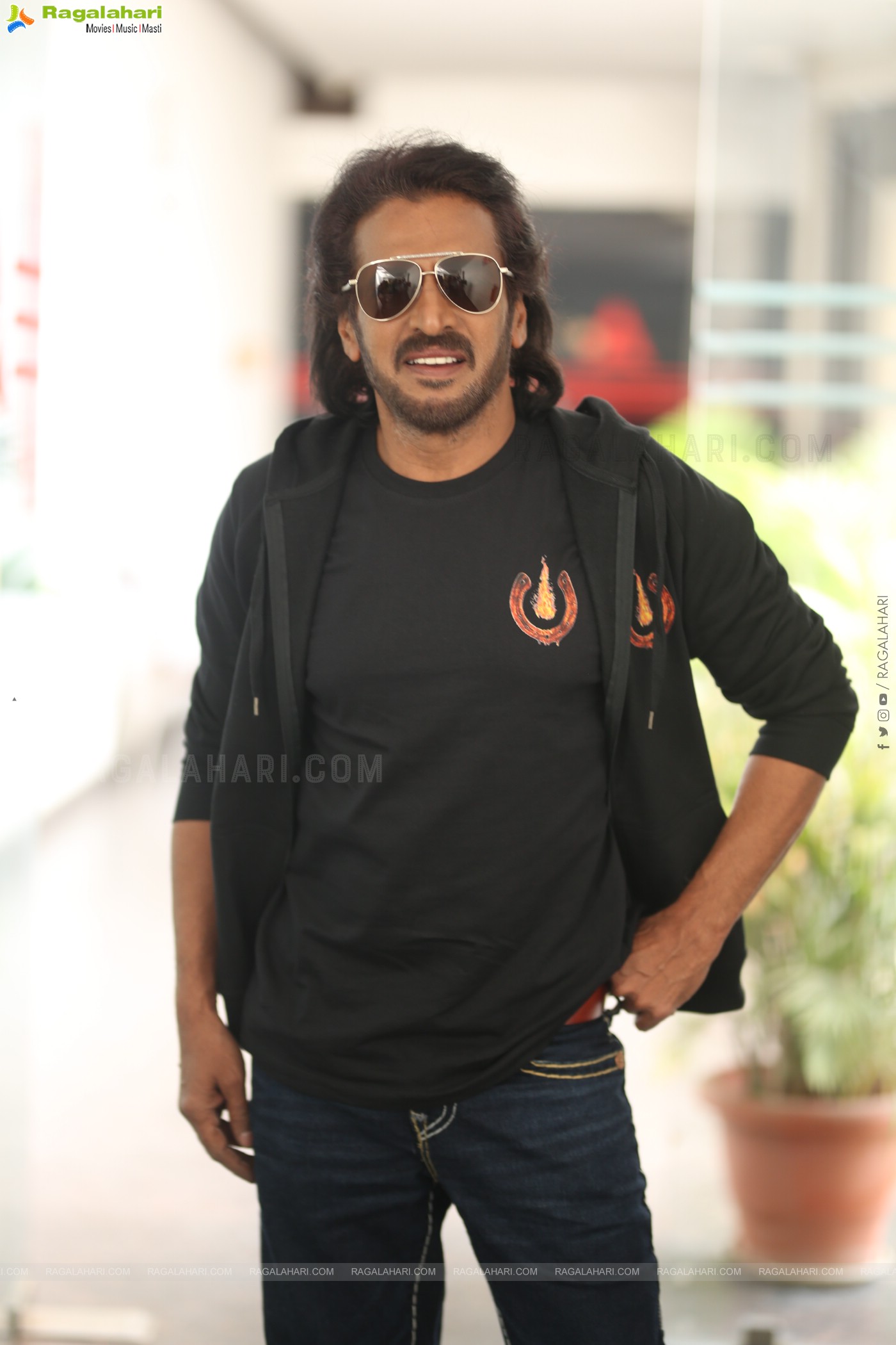 Hero Upendra at UI Movie Interview, HD Gallery