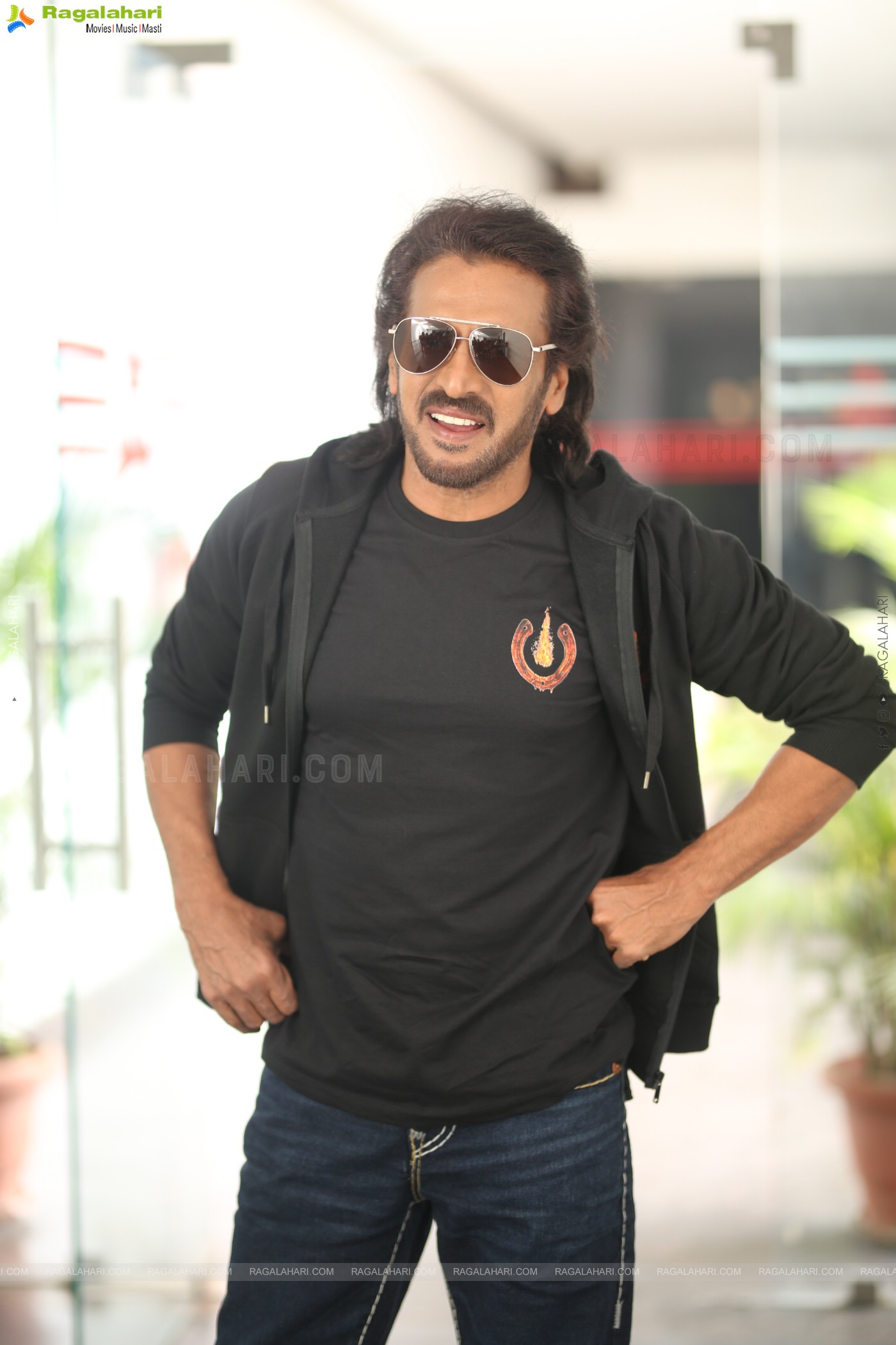 Hero Upendra at UI Movie Interview, HD Gallery