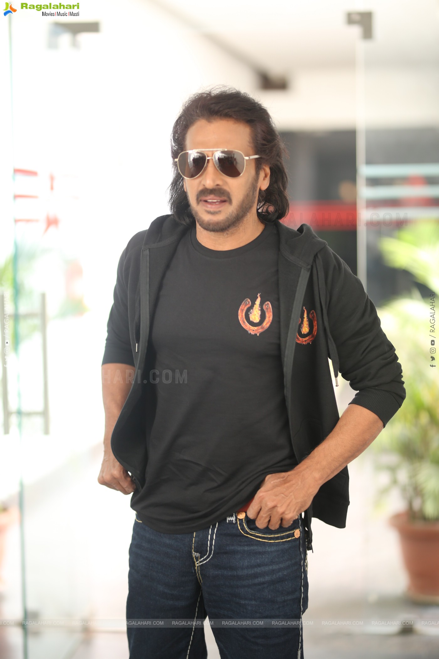 Hero Upendra at UI Movie Interview, HD Gallery