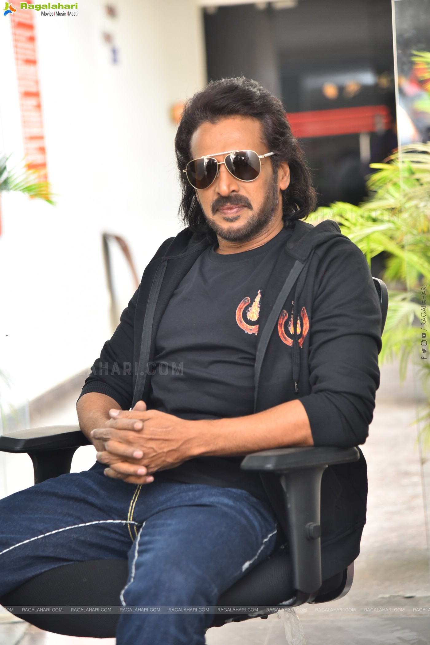 Hero Upendra at UI Movie Interview, HD Gallery