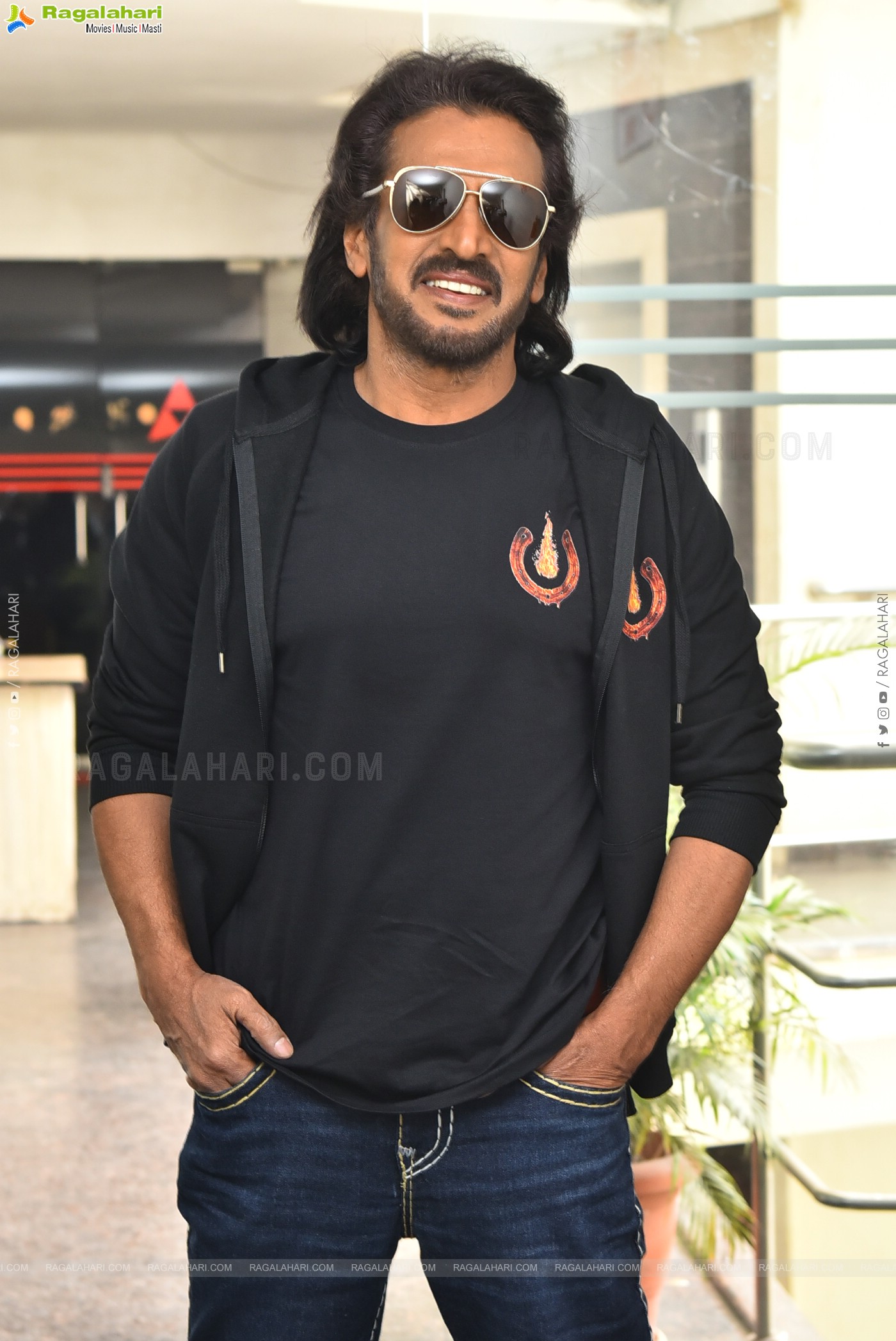 Hero Upendra at UI Movie Interview, HD Gallery