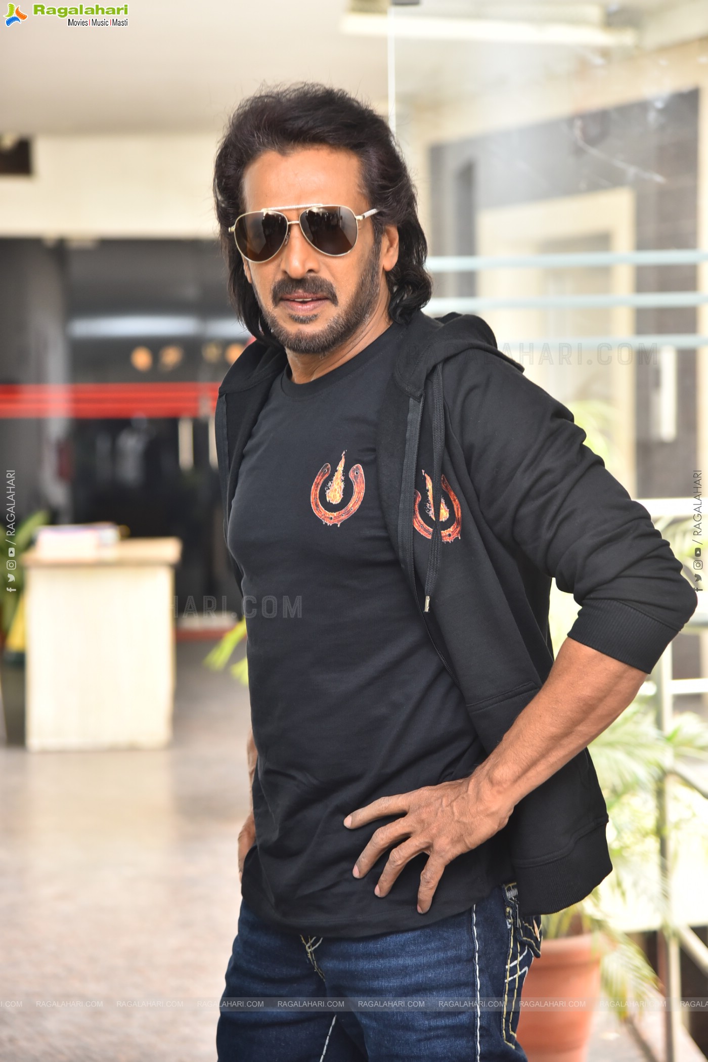 Hero Upendra at UI Movie Interview, HD Gallery