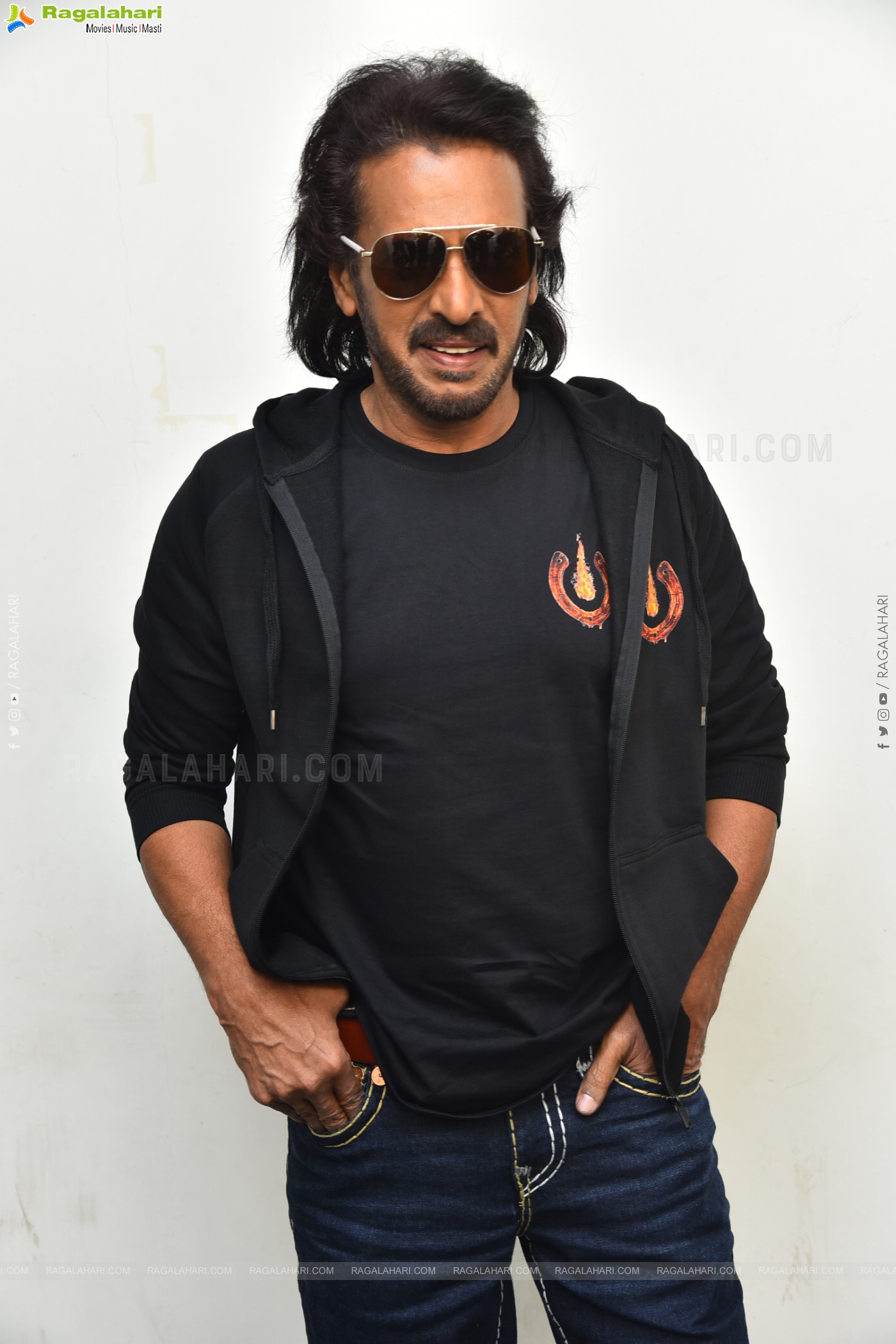 Hero Upendra at UI Movie Interview, HD Gallery