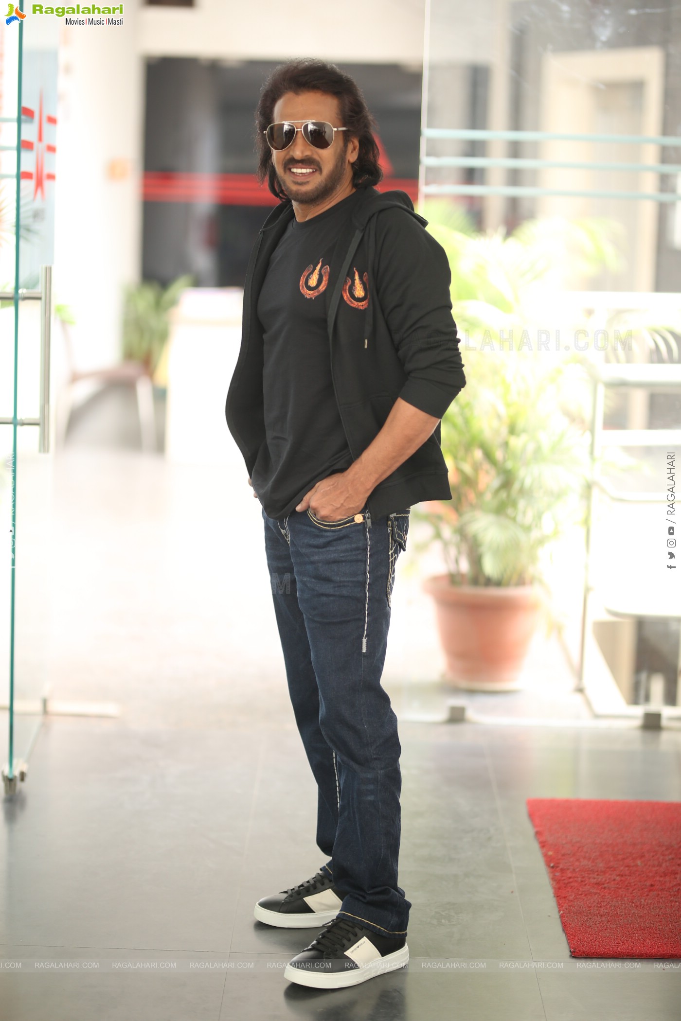 Hero Upendra at UI Movie Interview, HD Gallery