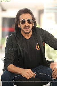 Hero Upendra at UI Movie Interview, HD Gallery