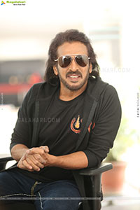 Hero Upendra at UI Movie Interview, HD Gallery