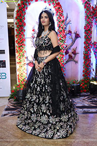 Urmila Chauhan in Black Anarkali Lehenga Choli, HD Gallery