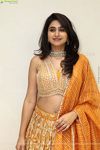 Varshini at Narsingh Cloth Emporium New Showroom Launch