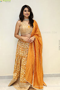 Varshini at Narsingh Cloth Emporium New Showroom Launch