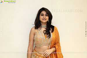 Varshini at Narsingh Cloth Emporium New Showroom Launch