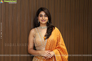 Varshini at Narsingh Cloth Emporium New Showroom Launch