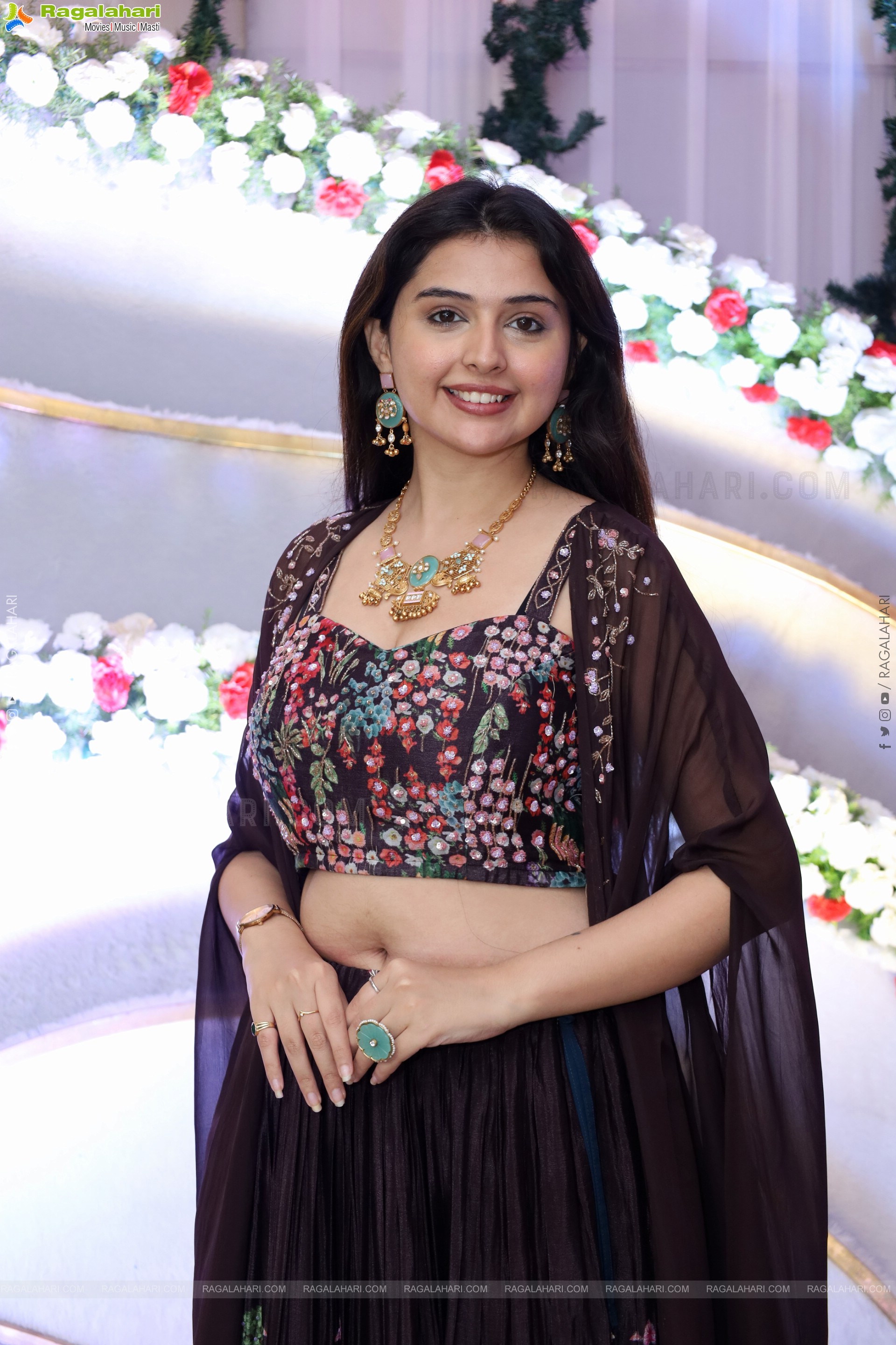 Vedvika Soni stills in Designer Lehenga Choli, HD Gallery