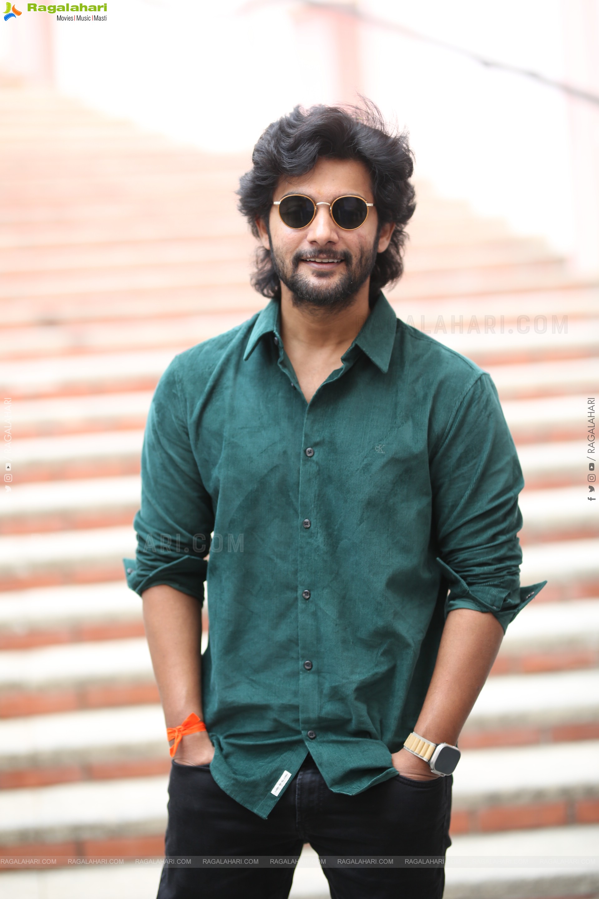 Aadi Saikumar at Shambhala Movie Interview, HD Gallery