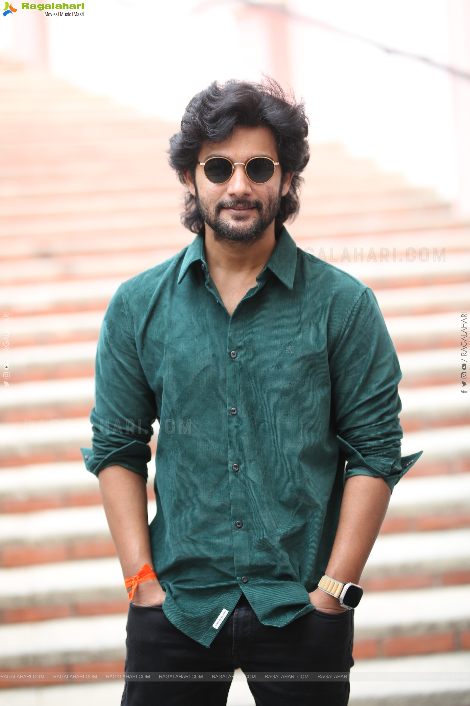 Aadi Saikumar at Shambhala Movie Interview, HD Gallery