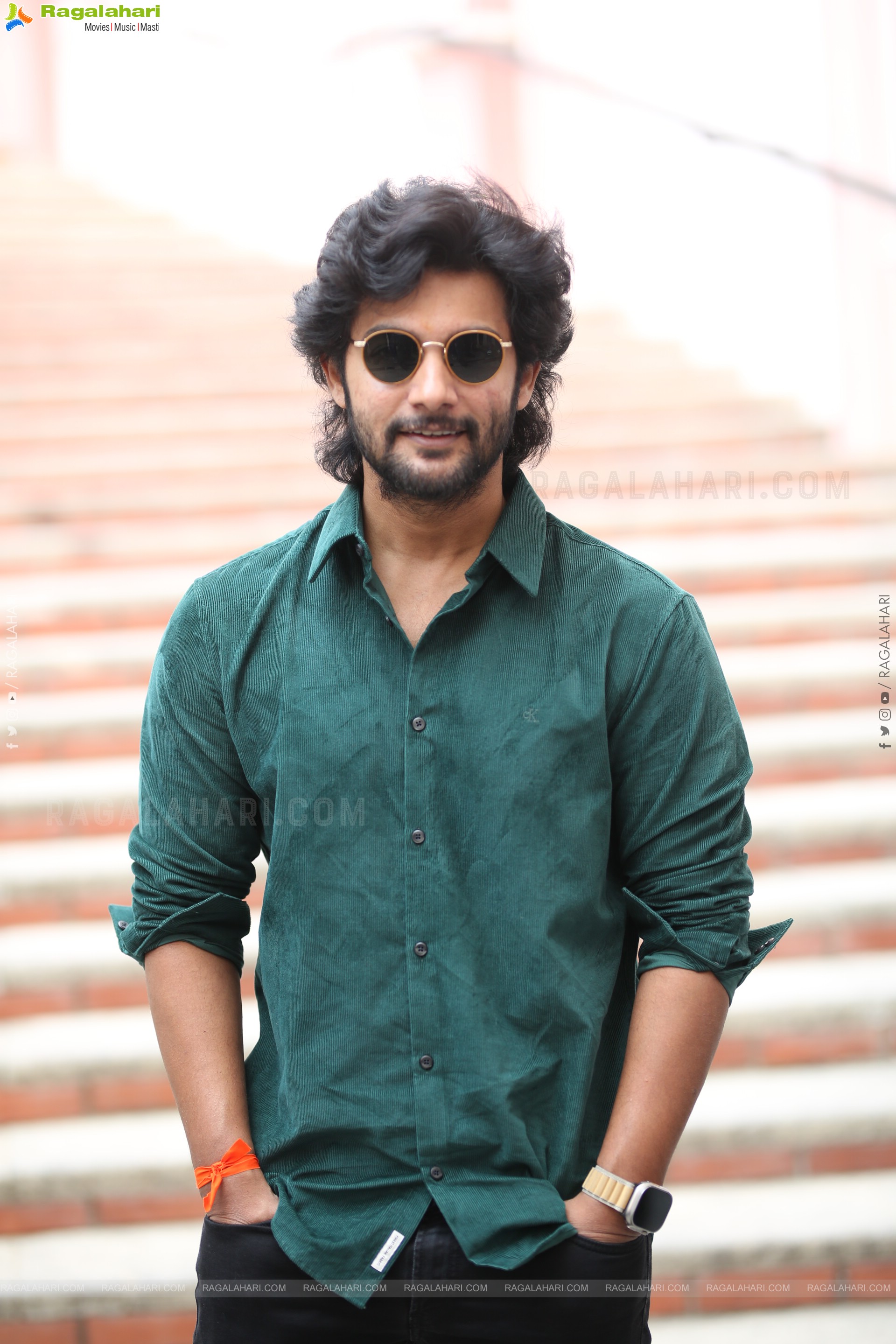 Aadi Saikumar at Shambhala Movie Interview, HD Gallery
