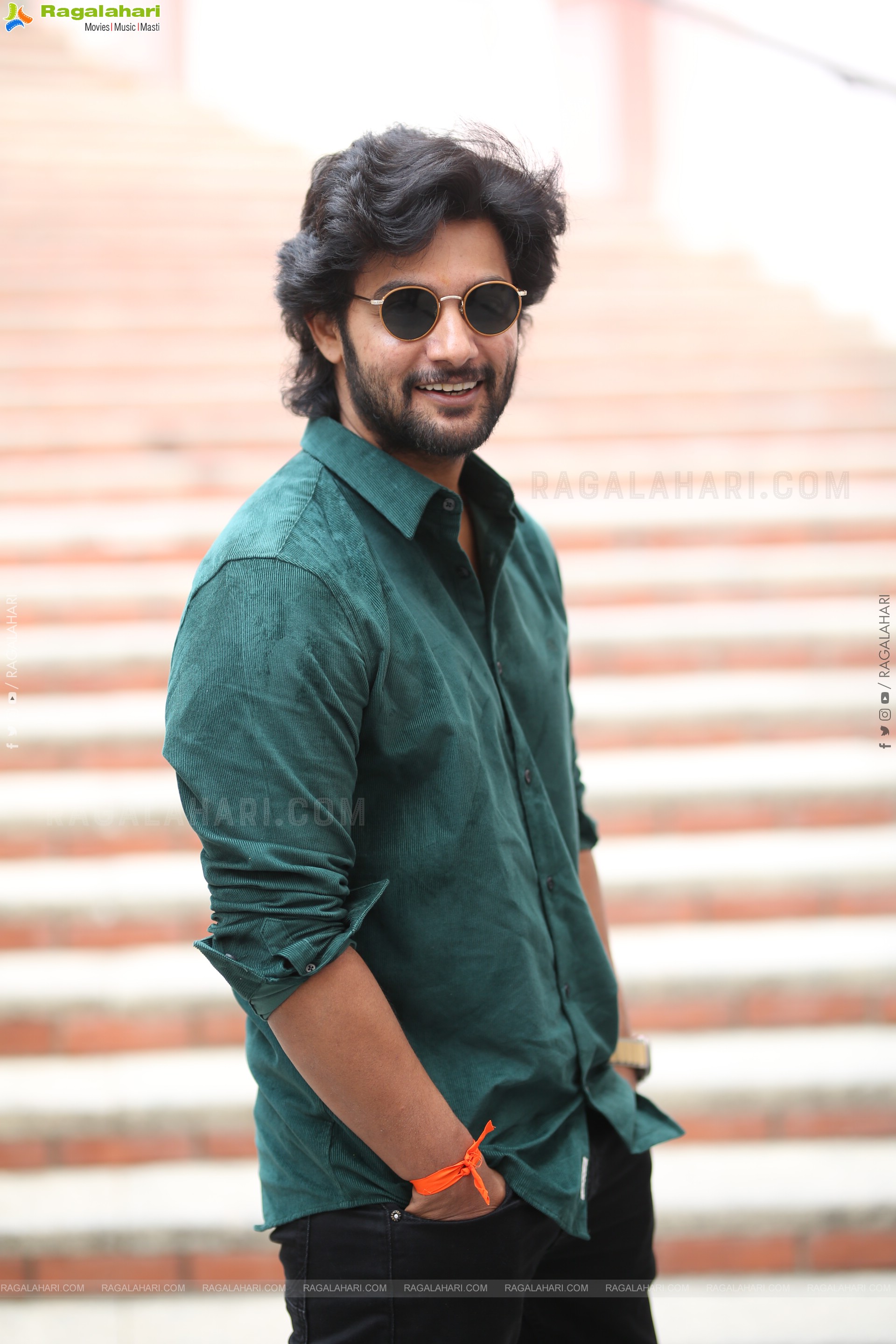 Aadi Saikumar at Shambhala Movie Interview, HD Gallery