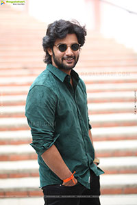 Aadi Saikumar at Shambhala Movie Interview, HD Gallery