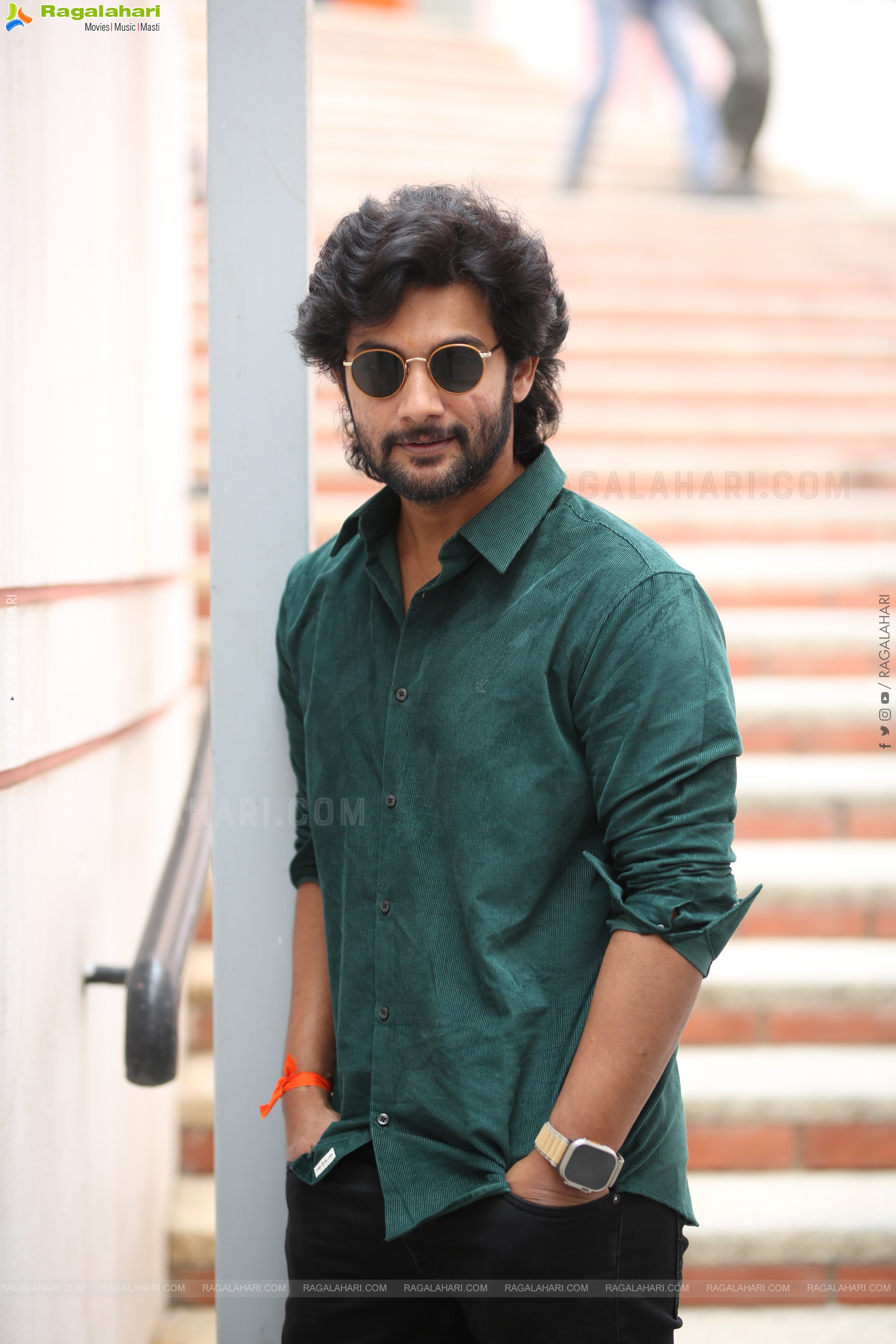 Aadi Saikumar at Shambhala Movie Interview, HD Gallery