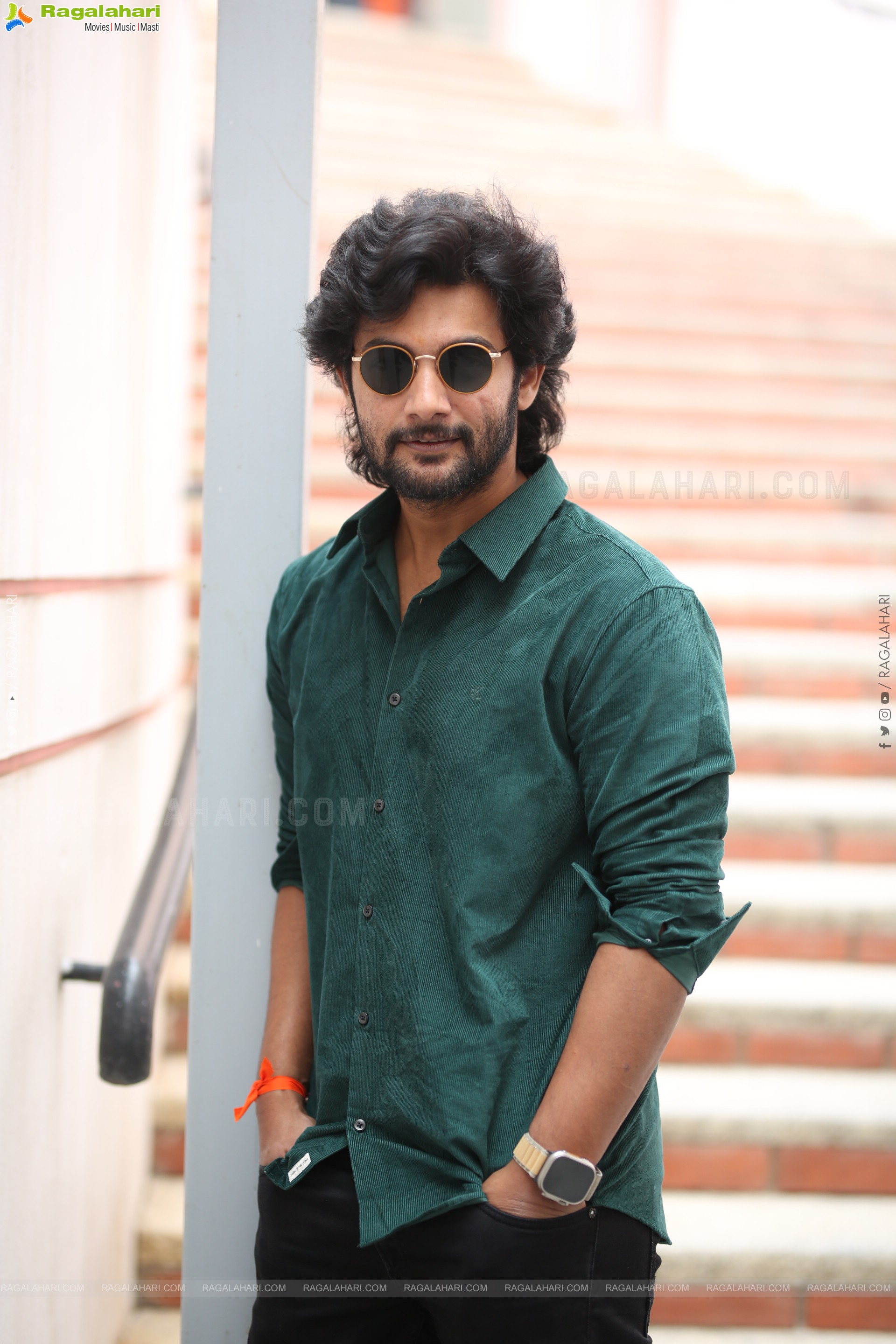 Aadi Saikumar at Shambhala Movie Interview, HD Gallery