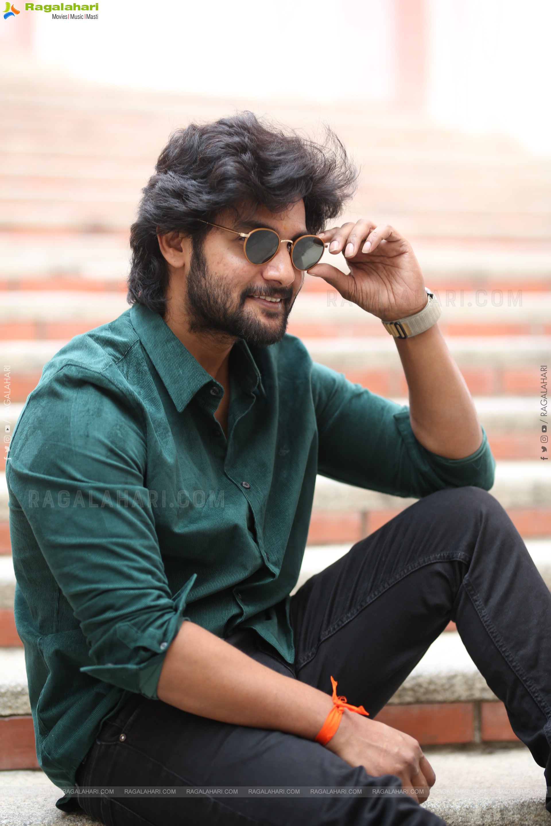 Aadi Saikumar at Shambhala Movie Interview, HD Gallery