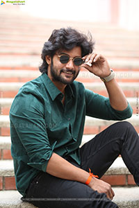 Aadi Saikumar at Shambhala Movie Interview, HD Gallery