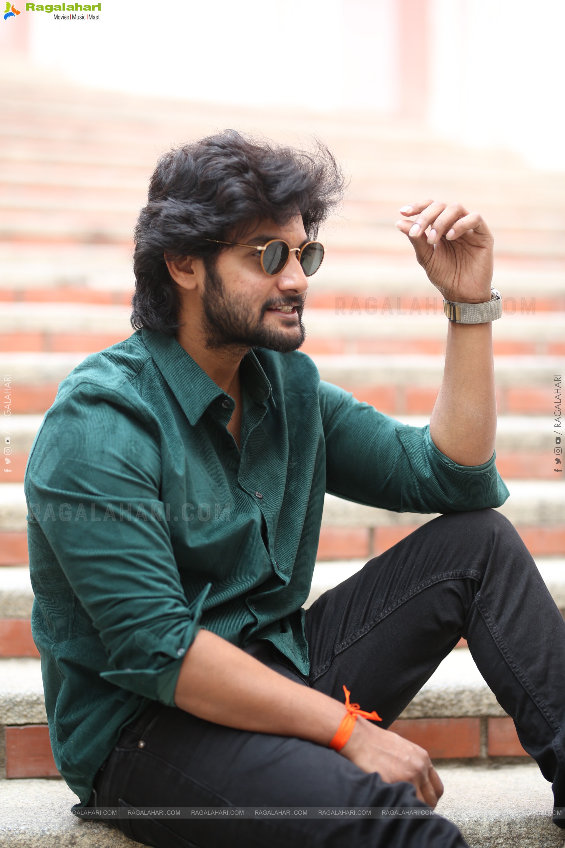 Aadi Saikumar at Shambhala Movie Interview, HD Gallery