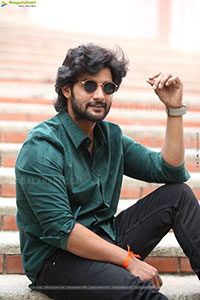 Aadi Saikumar at Shambhala Movie Interview, HD Gallery