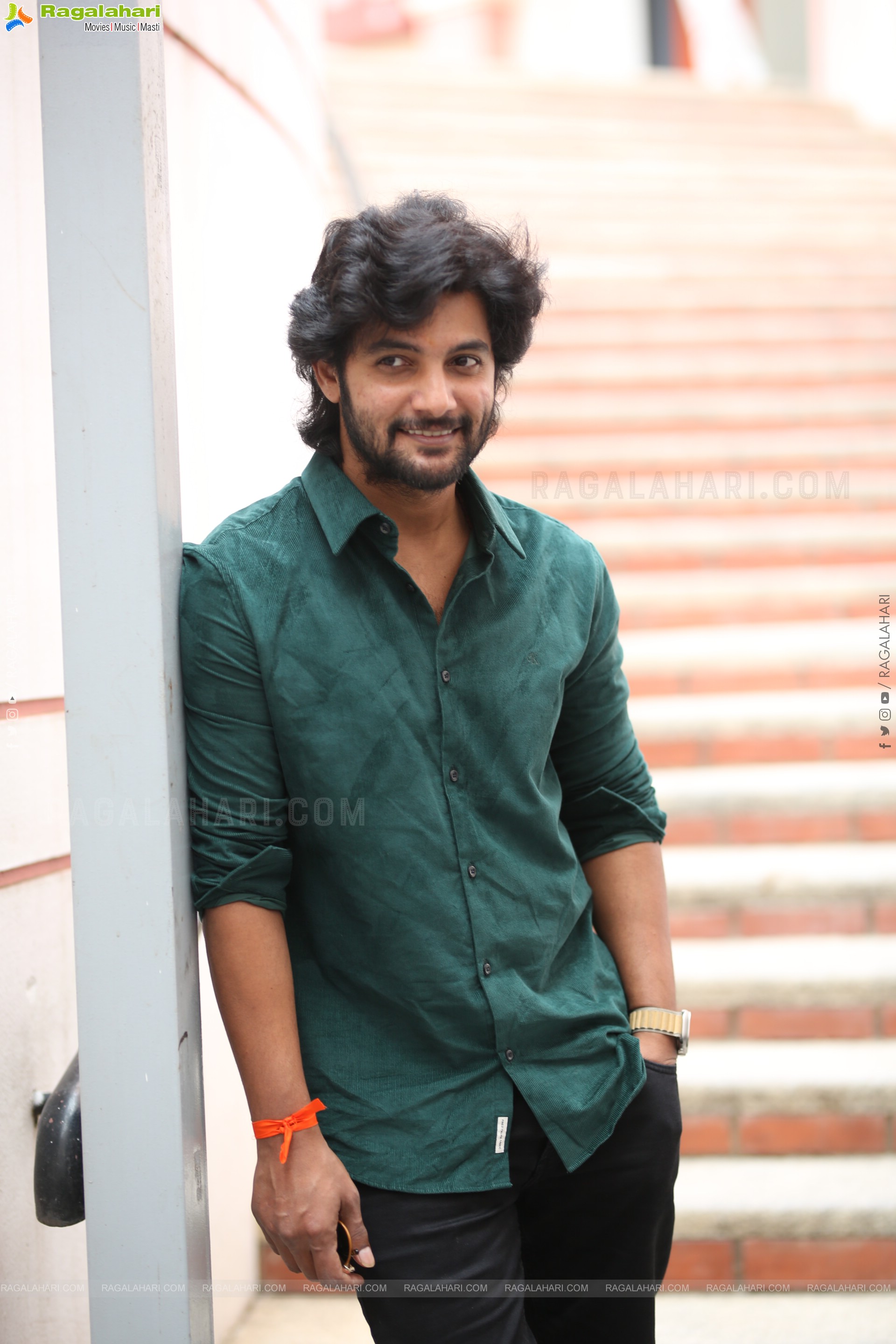 Aadi Saikumar at Shambhala Movie Interview, HD Gallery