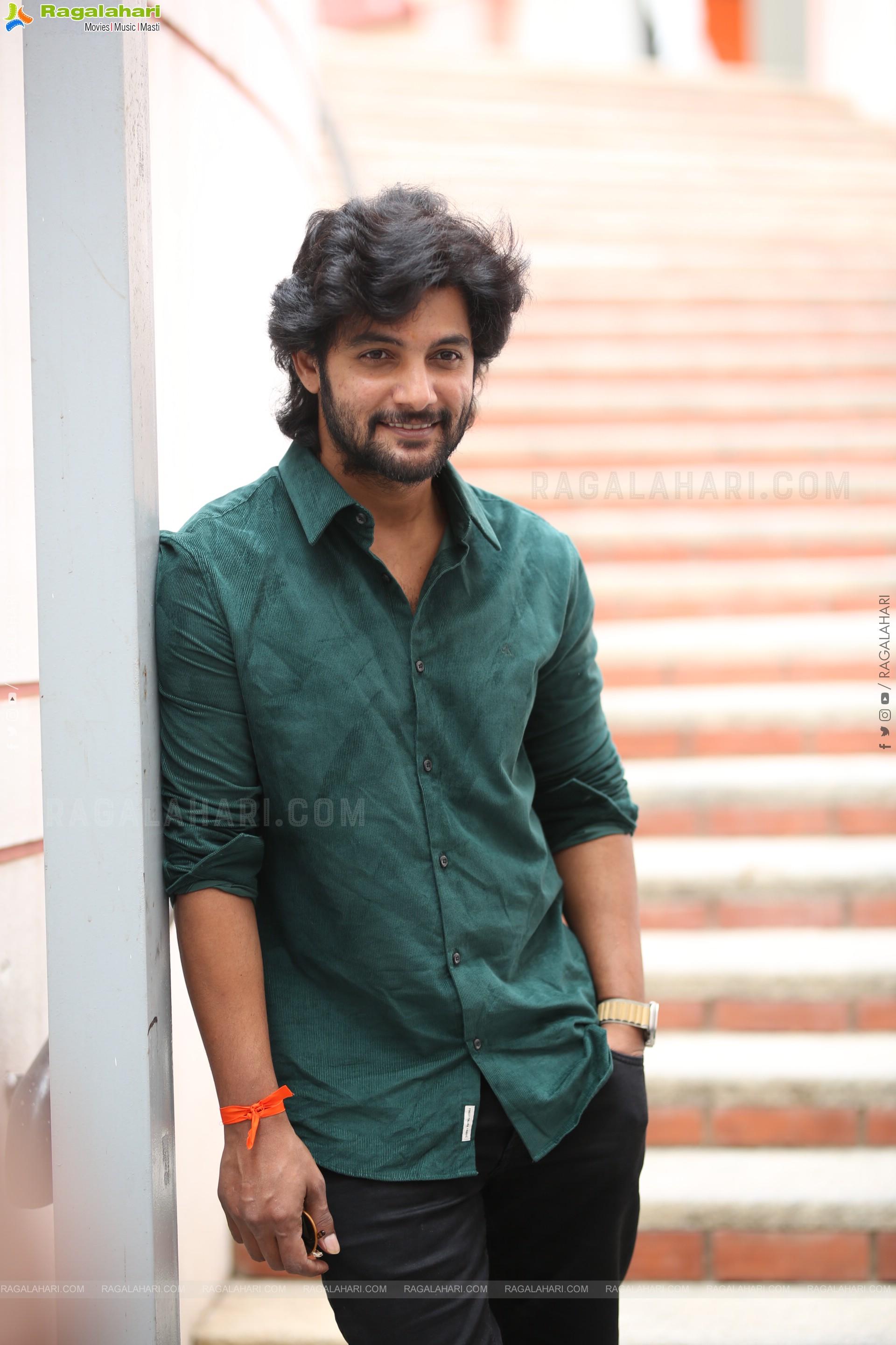 Aadi Saikumar at Shambhala Movie Interview, HD Gallery