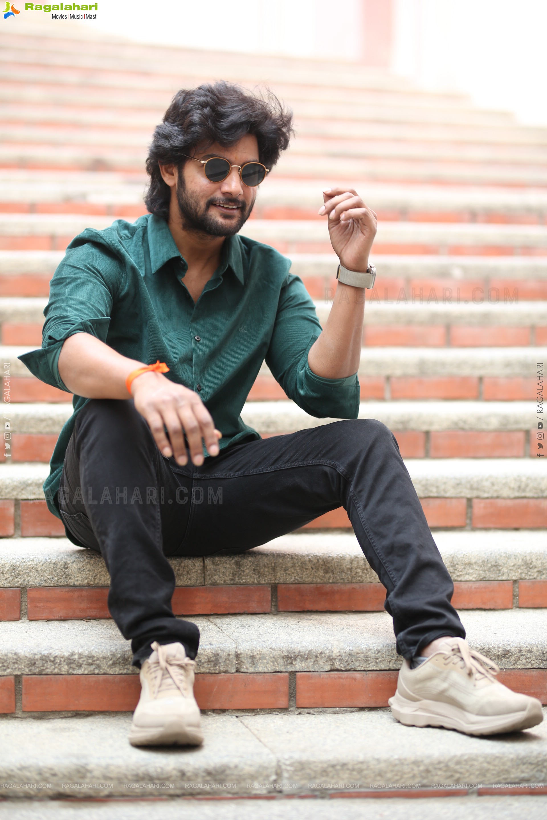 Aadi Saikumar at Shambhala Movie Interview, HD Gallery