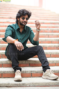 Aadi Saikumar at Shambhala Movie Interview, HD Gallery