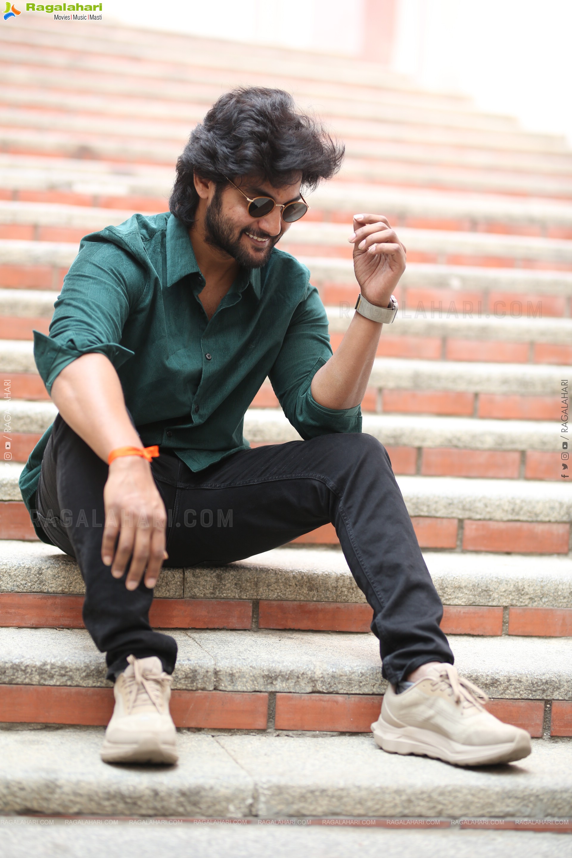 Aadi Saikumar at Shambhala Movie Interview, HD Gallery