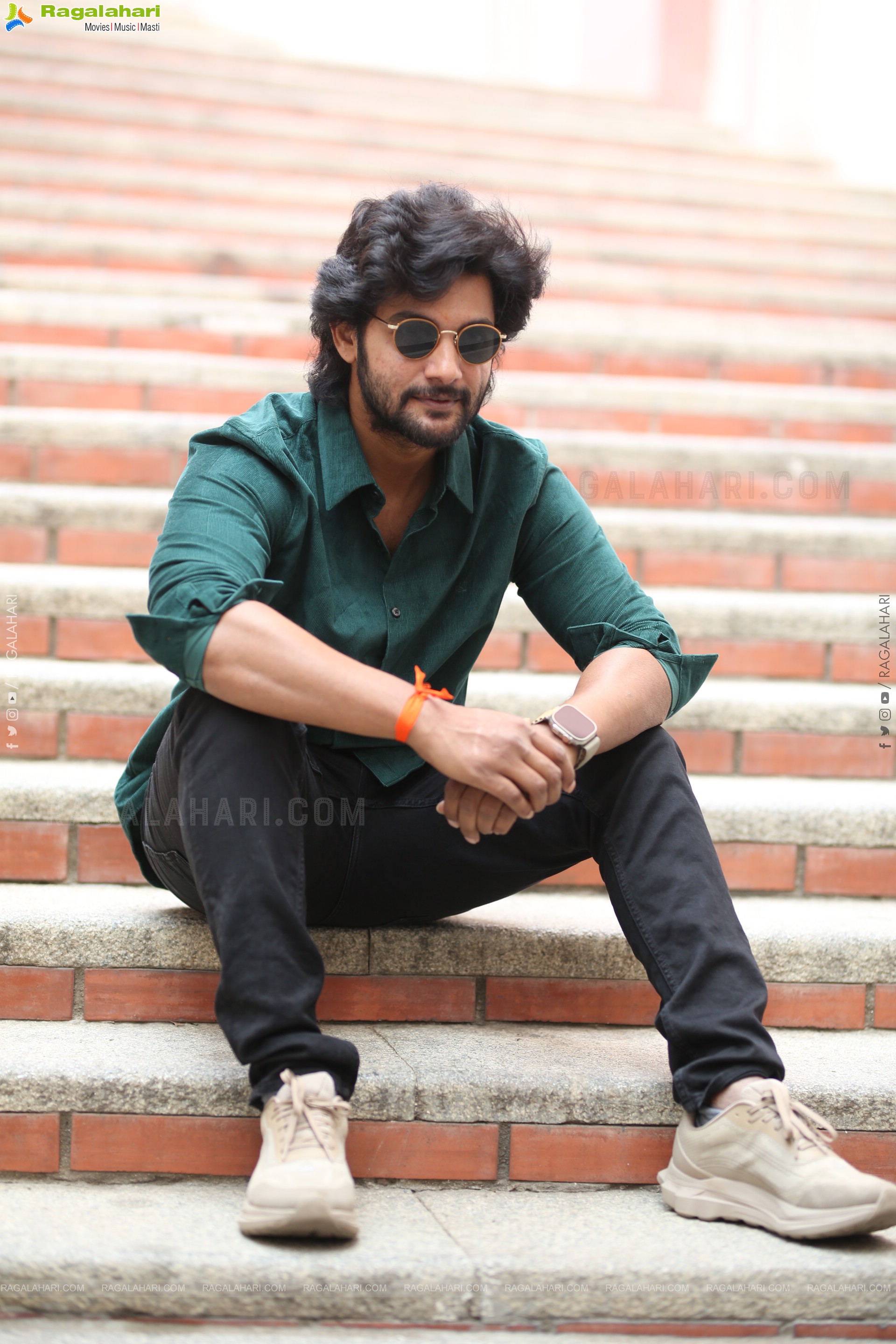 Aadi Saikumar at Shambhala Movie Interview, HD Gallery