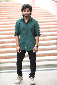 Aadi Saikumar at Shambhala Movie Interview, HD Gallery