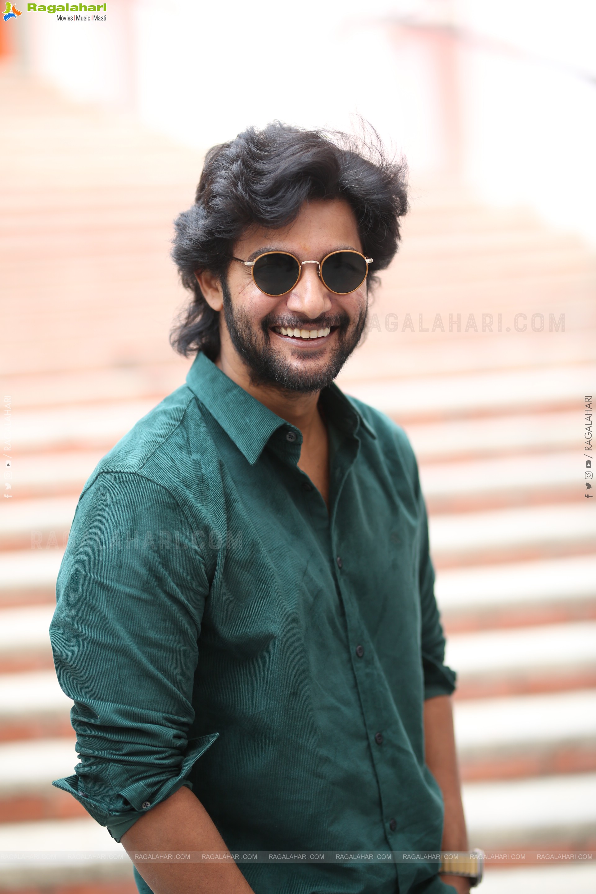 Aadi Saikumar at Shambhala Movie Interview, HD Gallery