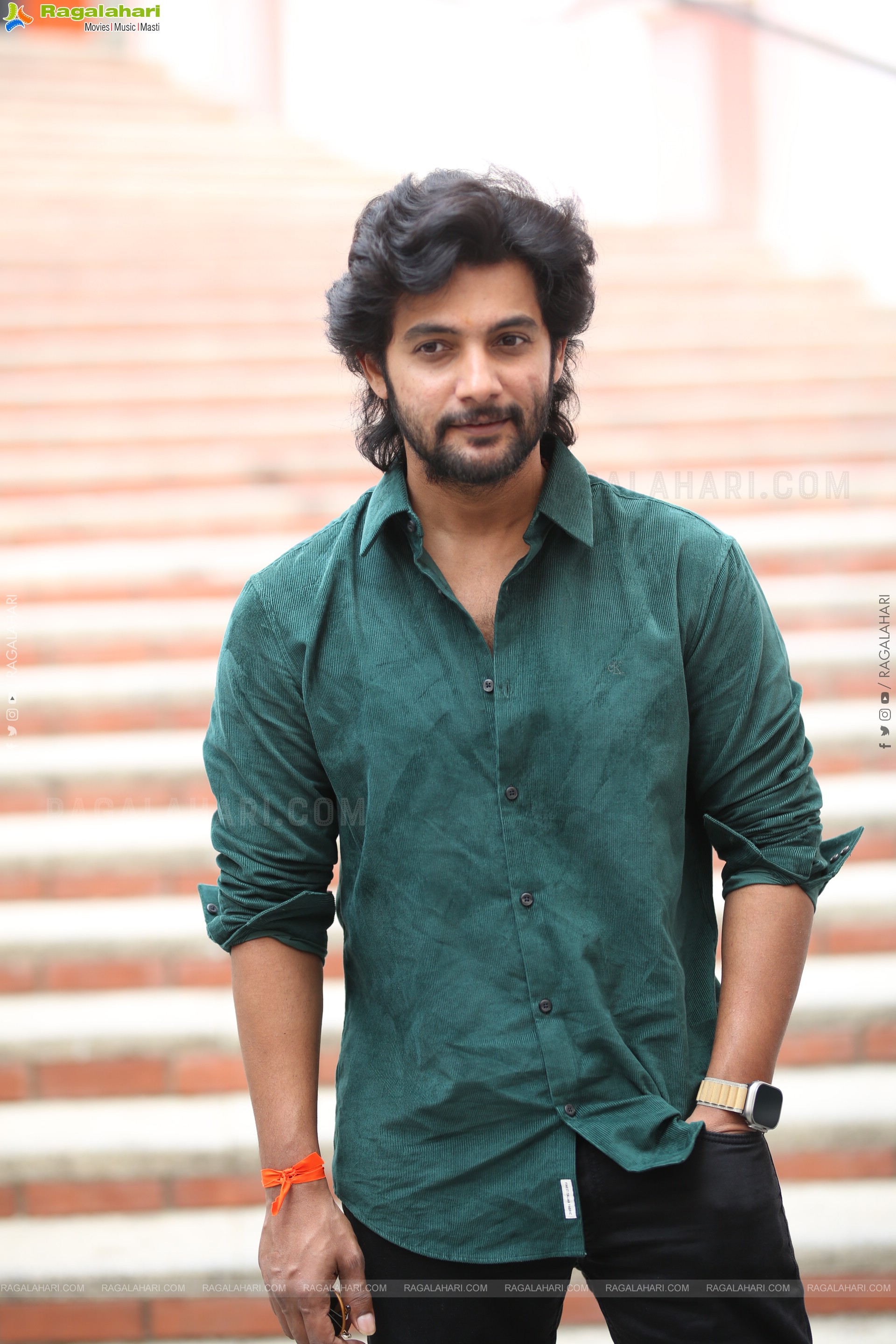 Aadi Saikumar at Shambhala Movie Interview, HD Gallery