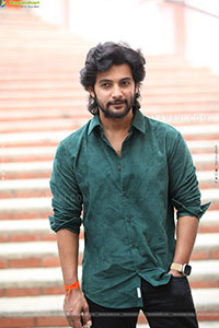Aadi Saikumar at Shambhala Movie Interview, HD Gallery