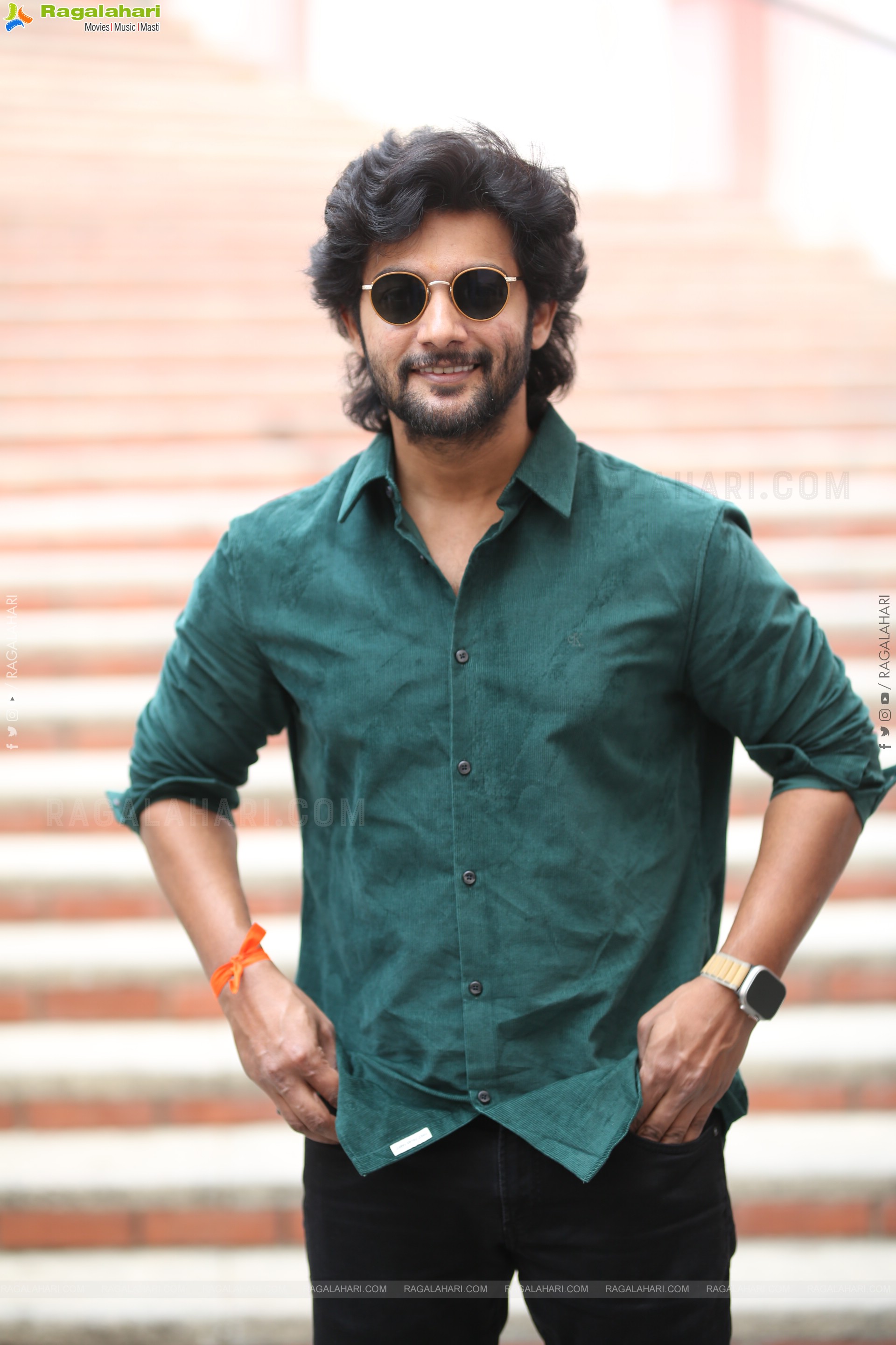 Aadi Saikumar at Shambhala Movie Interview, HD Gallery