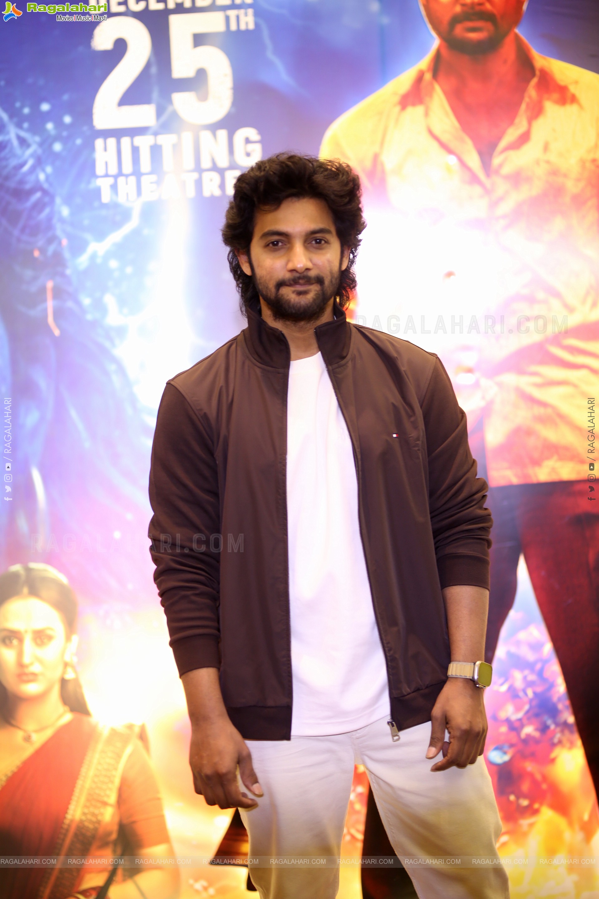 Aadi Saikumar Stills at Shambhala Pre Release Event, HD Gallery