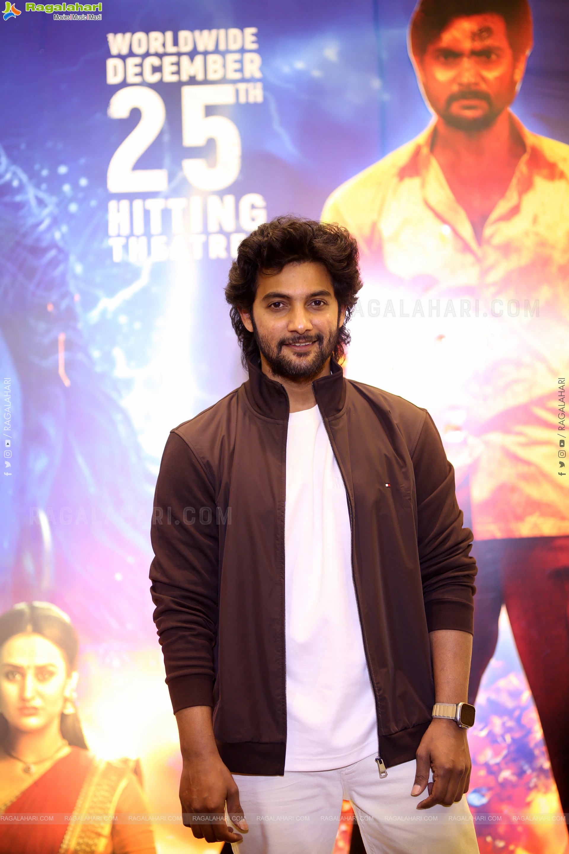 Aadi Saikumar Stills at Shambhala Pre Release Event, HD Gallery