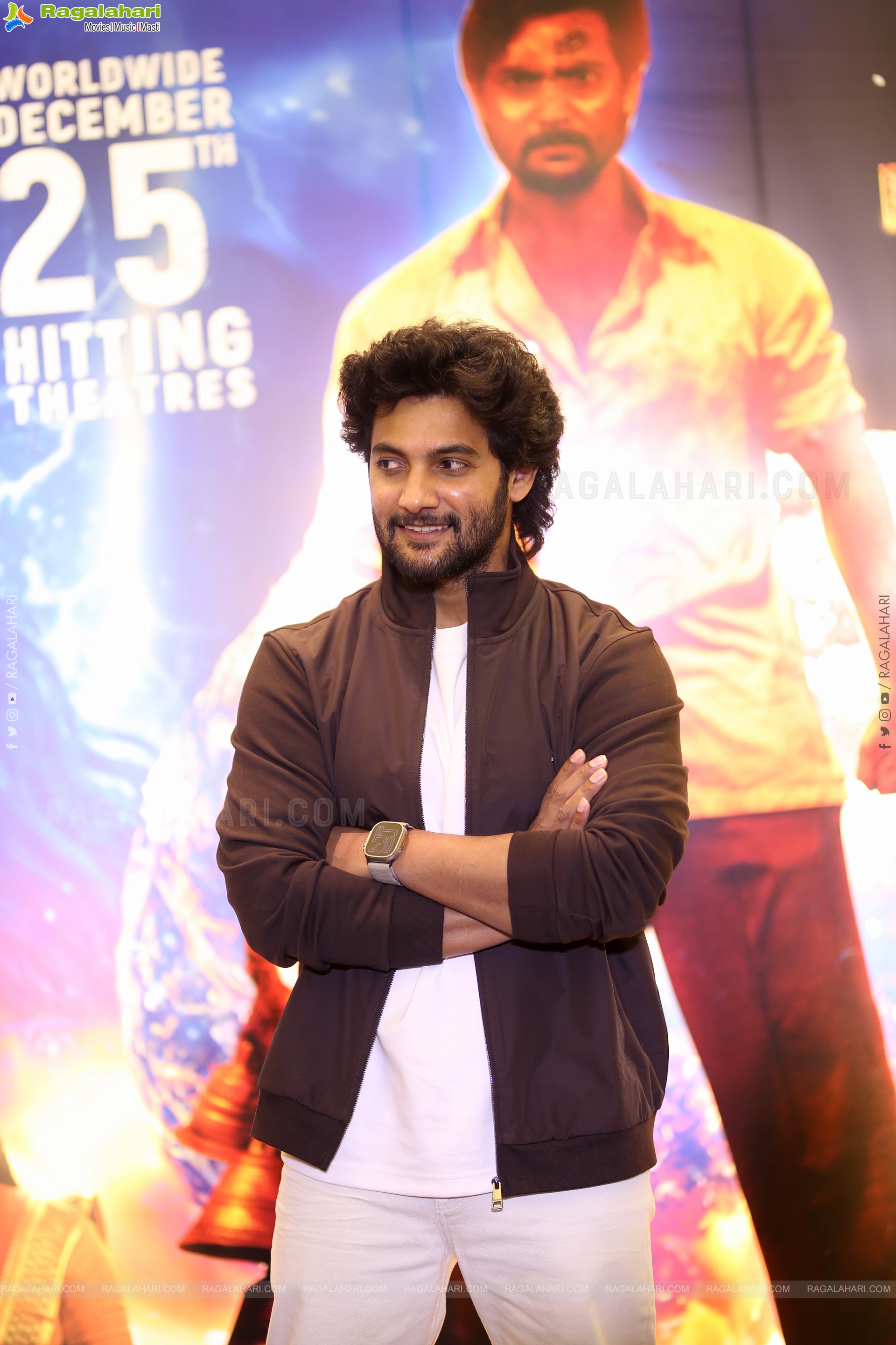 Aadi Saikumar Stills at Shambhala Pre Release Event, HD Gallery