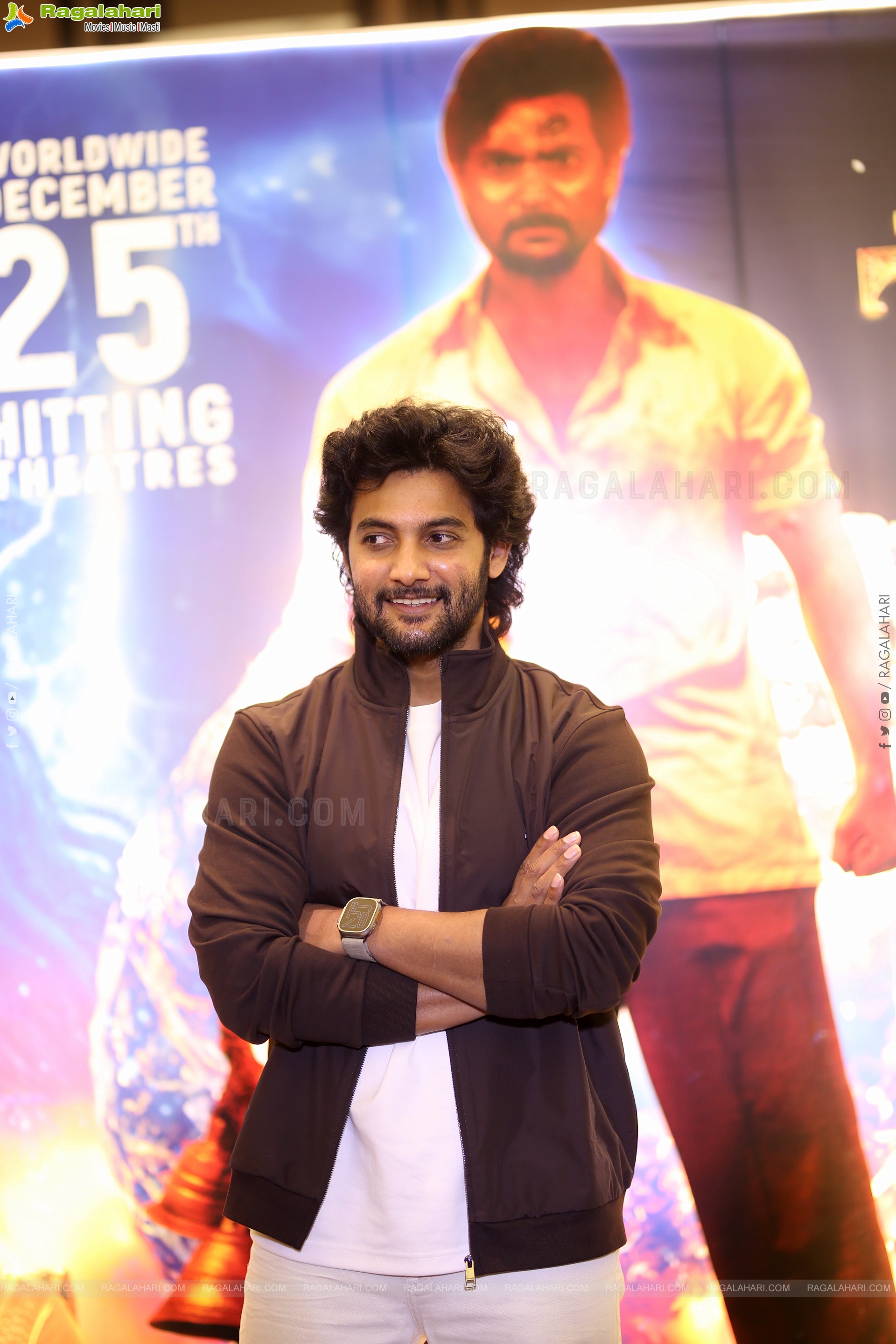 Aadi Saikumar Stills at Shambhala Pre Release Event, HD Gallery