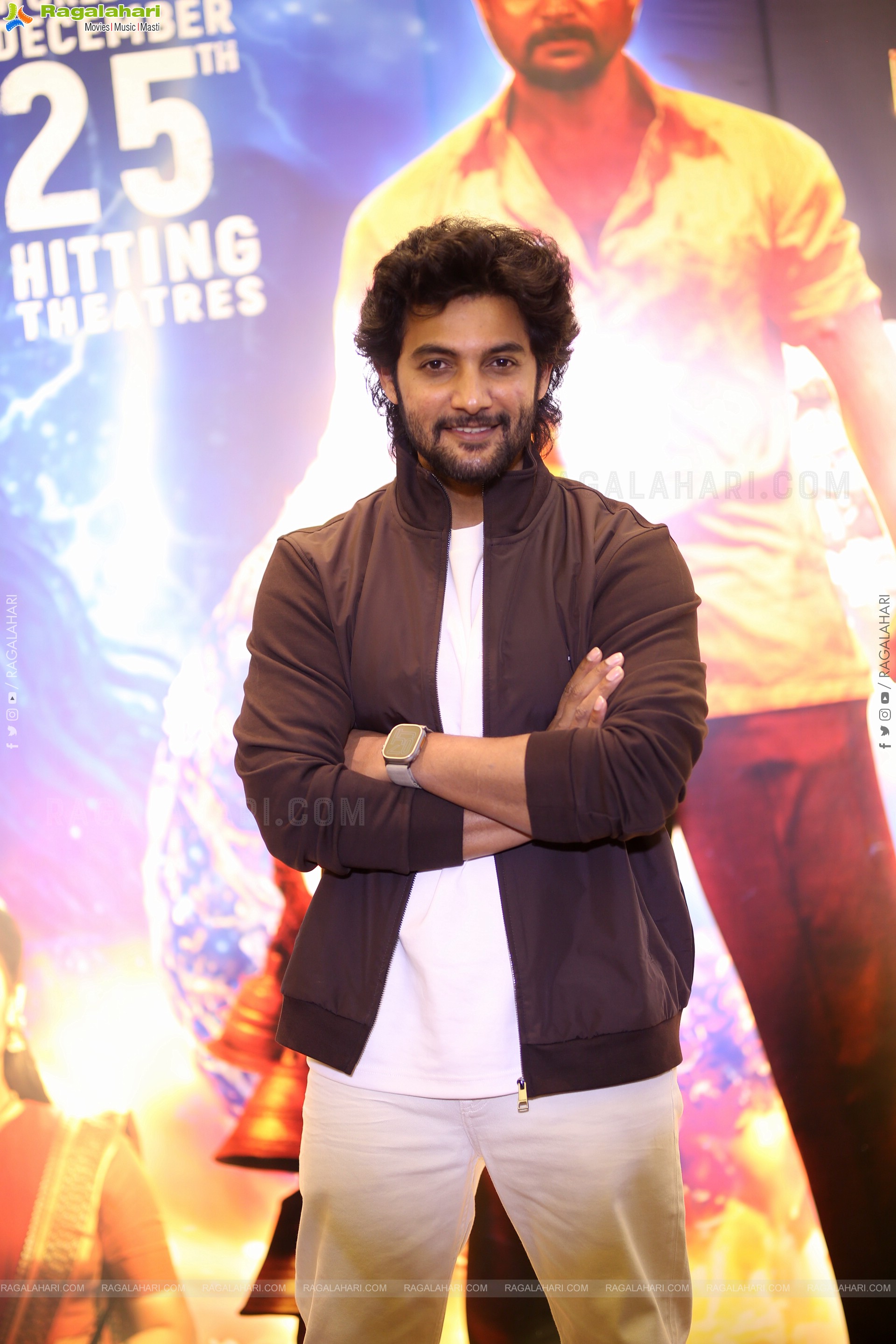 Aadi Saikumar Stills at Shambhala Pre Release Event, HD Gallery
