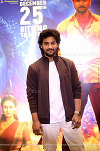 Aadi Saikumar Stills at Shambhala Pre Release Event