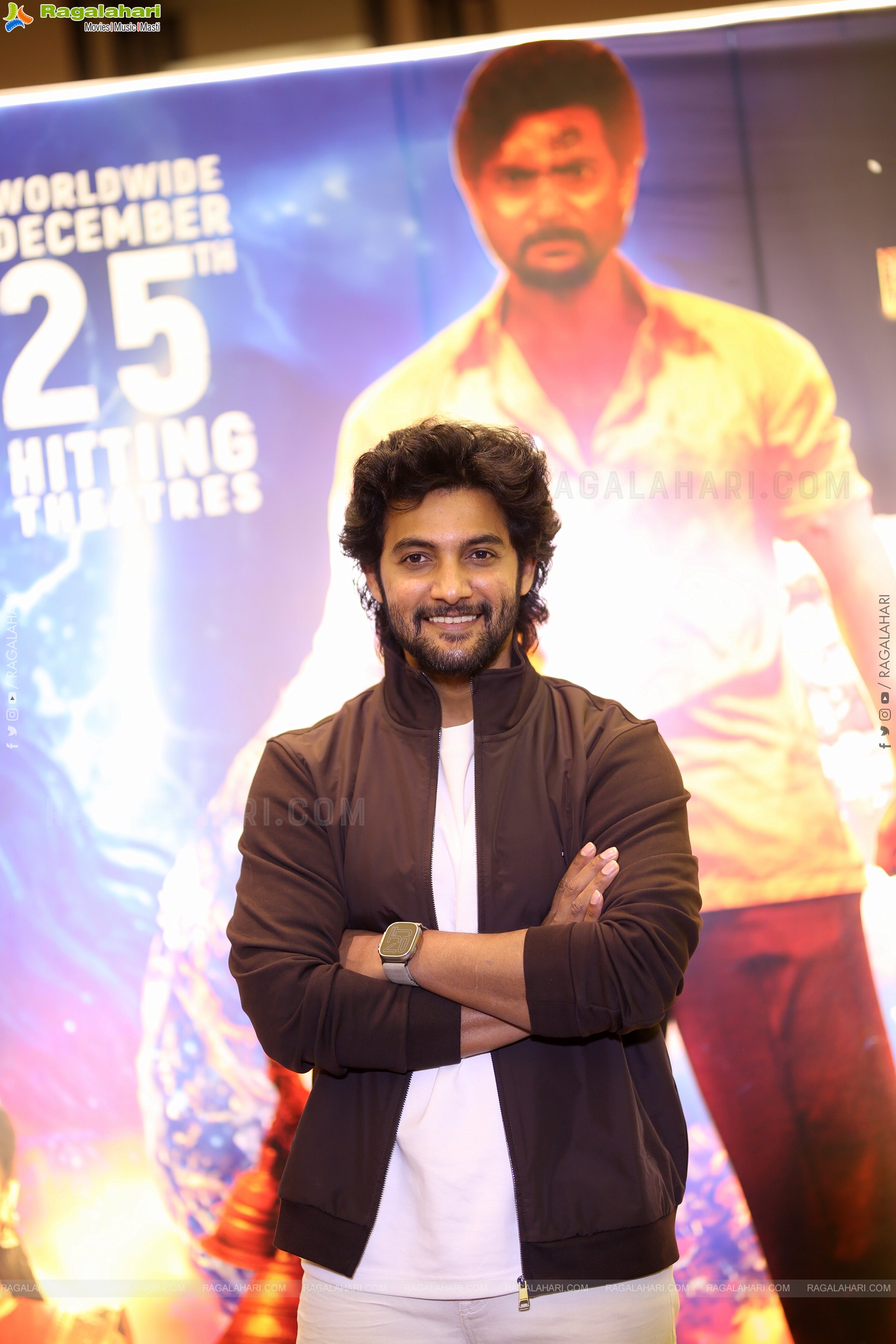 Aadi Saikumar Stills at Shambhala Pre Release Event, HD Gallery