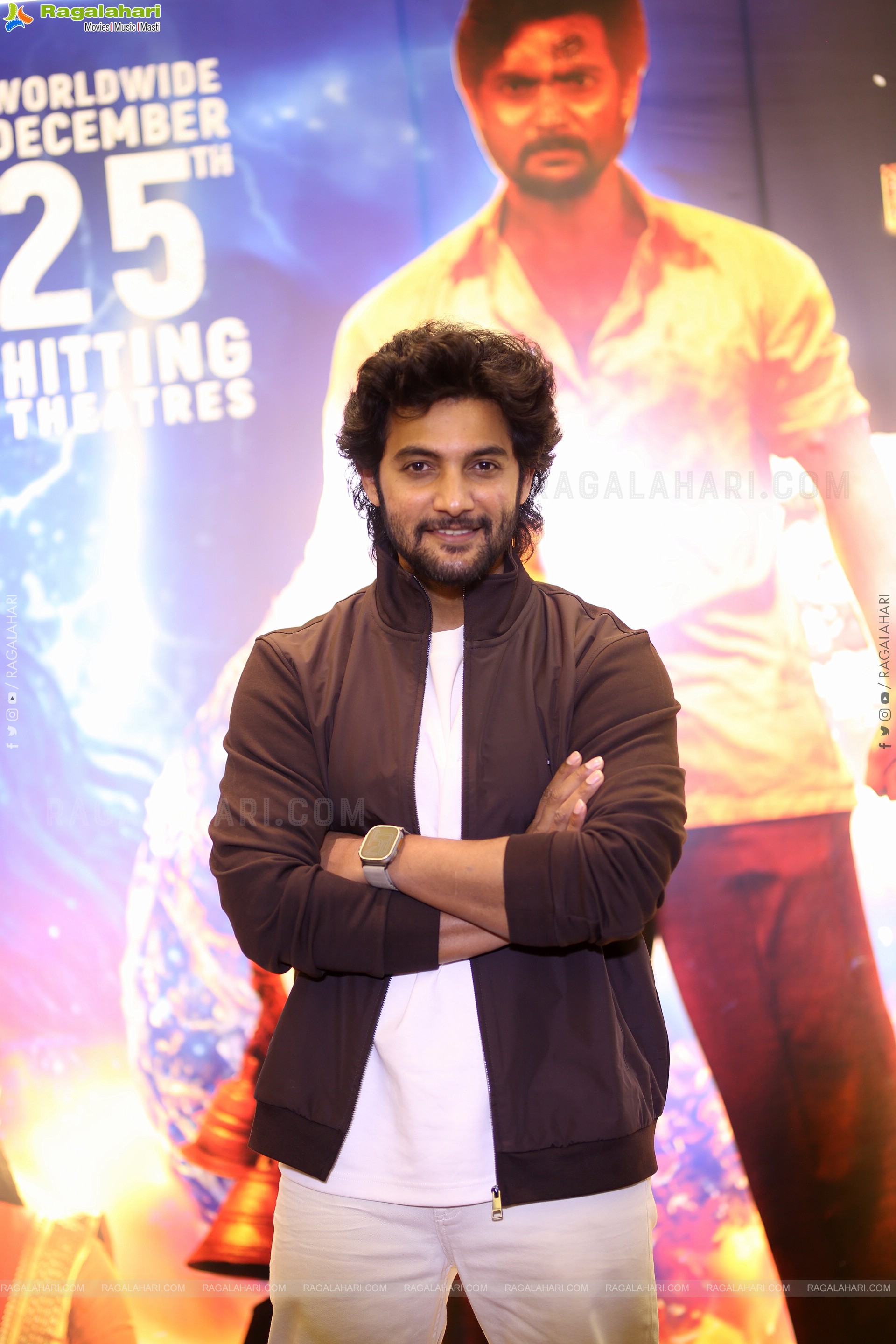 Aadi Saikumar Stills at Shambhala Pre Release Event, HD Gallery