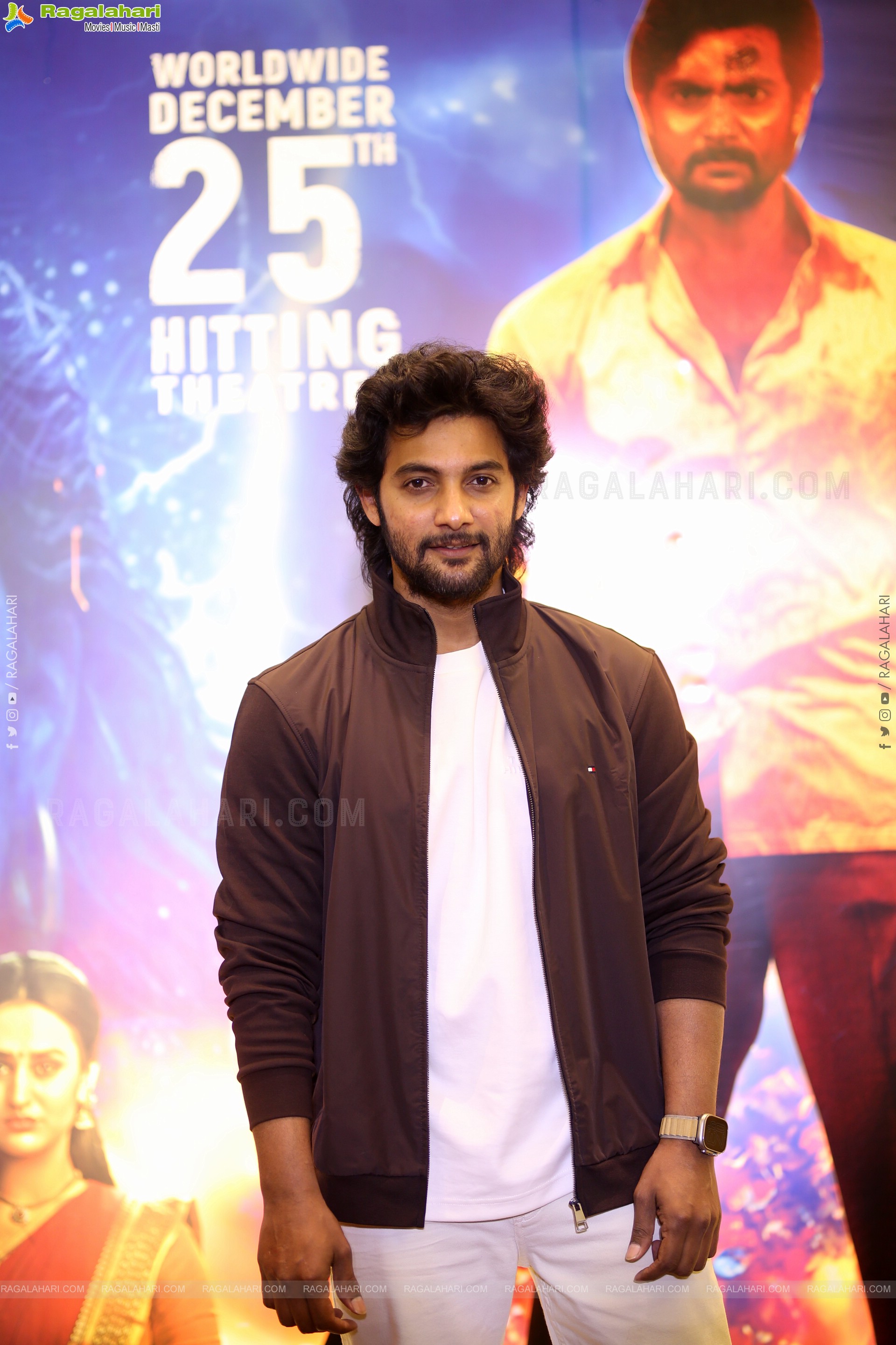 Aadi Saikumar Stills at Shambhala Pre Release Event, HD Gallery